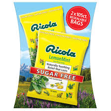 Contains phenylalanine 1 mg per drop. Ricola Sugar Free Lemon Mint Drops 210count Buy Online In Faroe Islands At Faroe Desertcart Com Productid 8744203