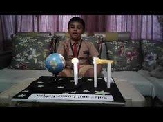 Solar And Lunar Eclipse Working Models By Varshit Youtube Solar And Lunar Eclipse Science Models Model School