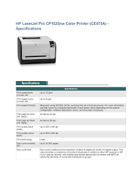 Hp laserjet pro cp1525n color driver is licensed as freeware for windows 32 bit and 64 bit operating system without restrictions. Download Free Pdf For Hp Laserjet Color Laserjet Pro Cp1525nw Printer Manual