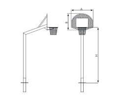 Basketballkorb vergleich 2021 und die aktuelle basketballkörbe empfehlung auf strawpoll.de. Outdoor Basketballkorb 2 30 3 05 Meter