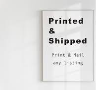 Classic Premium Matte Paper Poster, physischer Druck, hochwertiger  physischer Druck, Add-On für Druckdienste, Druck und E-Mail, Druckdienst