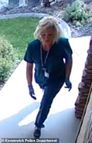 They are transported in a truck. Video Shows Two Women Dressed As Nurses Stealing Packages From Porch Of Washington State Home Daily Mail Online