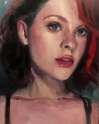 My second attempt from a reference of Rosie went a little better than the  last. At least I think so.🤷‍♂️ Glow Oil