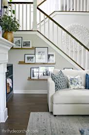 Feb 25, 2020 · once upon a time, wainscoting served a strictly utilitarian purpose. Affordable Ideas For Filling Big Walls Thrifty Decor Chick Thrifty Diy Decor And Organizing