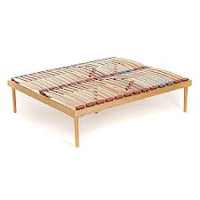 Le differenti dimensioni degli element Dormiland Rete Matrimoniale 160x190 In Legno Di Faggio Con Doghe Ammortizzate E Basculanti Dotata Di Regolatori Di Rigidita Zona Lombare
