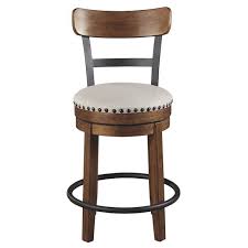 2/$100 ballard design ** swivel distressed wood 41 seat barstools with iron. Metal Barstool With Wood Seat Wayfair