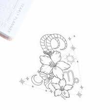 Tattoo Designer Di Instagram Capricorn While Drawing This Design I Learned That The Goat Part Of The Capri Capricorn Tattoo Astrology Tattoo Tattoo Designs
