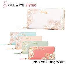 amazon ポールアンドジョーシスター paul and joe sister paul joe sister 長財布 pjs w052 クリザンテーム green 財布 財布 長財布 財布 レディース