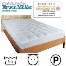 Innerhalb von deutschland liefern wir ab 75. Erwin Muller Unterbett Soft Topper Polyester Matratzen Auflage 90x200 Bett Neu Ebay