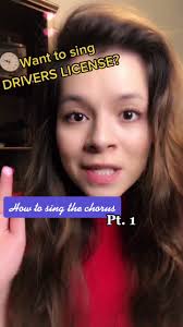How to Sing Drivers Licence