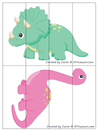 It's the perfect activity for killing time on a rainy day too. Dinosaur 4 Part Puzzles Dinosaurs Preschool Dinosaur Activities Dinosaur Activities Preschool