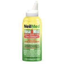 Nasamist Saline Nasal Decongestant Spray Is A Natural And Sterile Saline Spray Used To Help Alleviate Nasal Conges Saline Spray Nasal Decongestant Decongestant