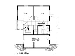 Searching for 2486 sq ft kerala traditional home design ? Cottage Style House Plan 2 Beds 1 Baths 1000 Sq Ft 890 3 Barndominium Floor Plans Bedroom Tiny Landandplan