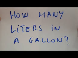 In conclusion, gallons to liters come in handy because we use them in a lot of everyday activities like grocery shopping for big volumes of milk, liquid condiments and other liquid. How Many Liters In A Gallon Youtube