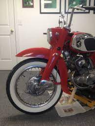 New White Wall Tire Vintage Honda Motorcycles Classic Motorcycles Honda