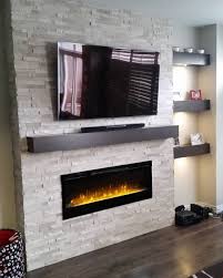 Faux fireplaces can come in many different forms, whether its renovating a real fireplace to be faux, installing a fake surround against a wall or purchasing a fake fireplace inside a piece of furniture such as an electric fireplace tv stand. Wonderful Pictures Fireplace Design With Tv Thoughts Regardless Of Whether You Call Home Around Aspen Modern Fireplace Decor Fireplace Design Modern Fireplace