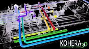 Kohera3d Piping Laser Scanning Software Youtube Hvac Design Piping Autocad