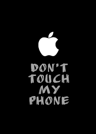 We use our phone a hundred times every day, and the wallpaper is the first thing we lay our walli has a unique and cool collection of the best android wallpapers. Apple Amoled Best Dont Dont Touch My Phone Iphone Logo Hd Mobile Wallpaper Peakpx
