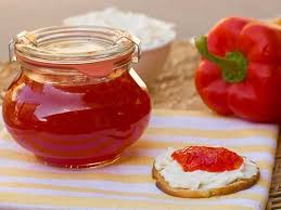 Recette Confiture De Poivrons Rouge Et Piment Espelette Recettes De Gelee De Poivrons Recette Gelee Recette Confiture