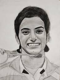 Appreciation for daughter's pencil sketch of Prime Minister Modi