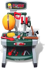 Bakaji banco da lavoro con attrezzi manuali 20 pezzi in legno gioco falegname per bambini. Odg Attrezzi Da Lavoro Per Bambini Banco Tavolo Di Lavoro Con Accessori Df Toys Games