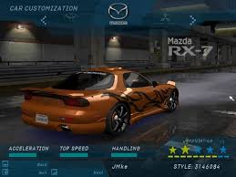 10 options to make the game goes easier! Nfs Underground 100 Savegame Savegamedownload Com
