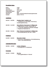 Rot gedruckte teile müssen nicht unbedingt im lebenslauf stehen foto 55 x 40 mm. Lebenslauf Maturant At Bewerbung Download