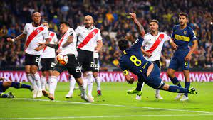 24 but was postponed after boca's bus was attacked by a small group of river fans, injuring several boca players. River 3 1 Boca Report Ratings Reaction As River Edge 10 Man Boca In Copa Libertadores Final 90min
