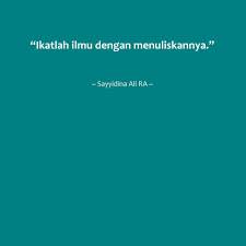 Memulai pekerjaan adalah sunnah, sedangkan memeliharanya adalah wajib. 75 Kutipan Hikmah Ali Bin Abi Thalib Dalam Bahasa Minang
