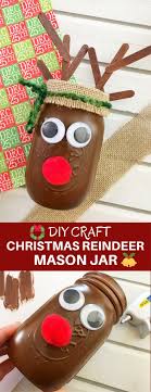 Download Diy Christmas Reindeer Mason Jar Diy Christmas Reindeer Christmas Crafts To Make Easy Christmas Diy PSD Mockup Templates
