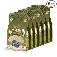 Spice with star anise, cinnamon, shallot, and garlic. Amazon Com Lundberg Family Farms Organic Brown Long Grain Rice Subtle Flavor Remains Separate When Cooked 100 Whole Grain High Fiber Pantry Staple Gluten Free Usda Certified Organic 32 Oz 6 Pack
