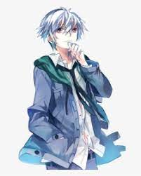 Image Anime Boy With White Hair And Red Eyes Cute Hd Png Download Transparent Png Image Pngitem