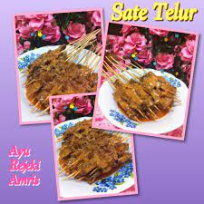 Sate Telur By Ayu Rejeki Amris Langsungenak Com Resep Makanan Enak Resep Makanan