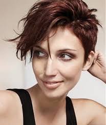 ladies short haircut short back sides longer fringe kurzhaarfrisuren frisuren kurzhaarfrisuren langes deckhaar