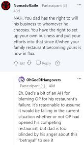 Find how do i start my own business. Man Asks If It Was Wrong Of Him To Start A Competing Pizza Place With His Family