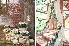 Unas paletas de inspiración para bodas de otoño. Decoracion De Bodas De Otono Espectacular