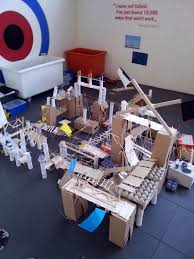 Bridge Building On Day 3 Of Junk Yard Construction What Will You Make This Easter Http Www Glasgowsciencecentre Org Bridge Building Construction Building