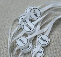 Custom Clothing Ribbon Seal Tag Different Shape