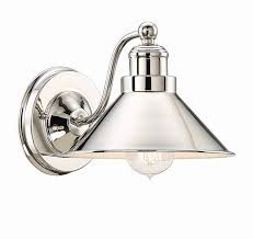 Revel Welton 19 Modern Industrial 2 Light Wall Sconce Polished Nickel Finish Amazon Com Industrial Wall Sconce Modern Industrial Wall Sconces