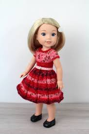 Meanwhile i've been busy knitting outfits for a little doll i. Knitting Pattern For Wellie Wishers Doll Cskraft4dolls
