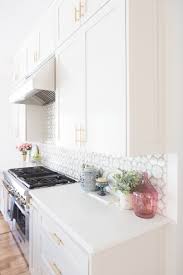 Porcelain is affordable as it goes for $3 to $7 per square foot. Affordable Ceramic Patterned Tile Backsplash And Flooring Cc And Mike