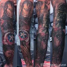 Tattoo Inked Captainamerica On Instagram Marvel Tattoos Avengers Tattoo Sleeve Tattoos