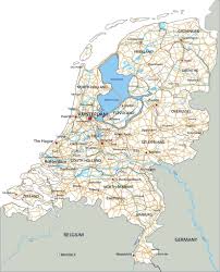 Mapas de los países bajos. Holanda Y Los Paises Bajos En Mapas Politicos Fisicos Y Mudos