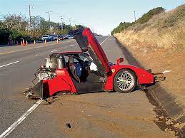 The enzo, a 2004 model, was split in two and its engine and much of its rear section flung. The Reincarnated Enzo Sports Car Market