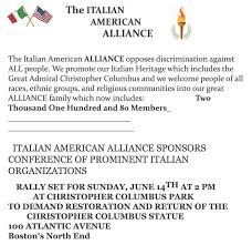 Christopher columbus owned a copy of marco polo's famous book, and it gave him a love for exploration. Canceled Sunday Rally At Christopher Columbus Park To Restore Statue Northendwaterfront Com