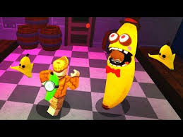 Roblox Banana Arcade Banana Eats Animatronic Youtube Roblox Arcade Black Spiderman