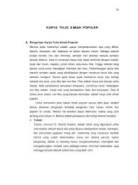 Secara umum bahkan ada yang berbentuk populer, formal, serta semi formal. Makalah Karya Ilmiah Populer Pdf Contoh Makalah
