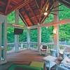 Can anyone explain or show how they pitch their tarp in porch mode with hiking poles or the like? 1