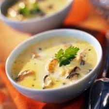 Soupe De Moules A La Creme Recettes Recette Recettes De Cuisine Soupe De Moules Recette Soupe