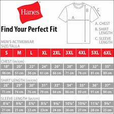 Hanes Tagless Tee Size Chart Inspirational Hanes Sweatshirt